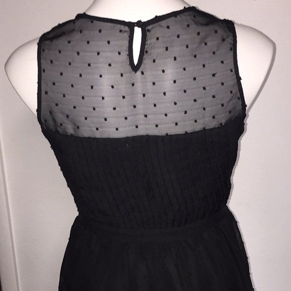 Rickis Black High Low Dress Sz 4 - Picture 5 of 6